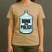 Bonk The Polic.E Funny Bonk Man Bonk The T-Shirt thumb 4