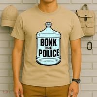 Bonk The Polic.E Funny Bonk Man Bonk The T-Shirt thumb 6
