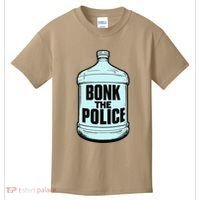 Bonk The Polic.E Funny Bonk Man Bonk The Kids T-Shirt thumb 0