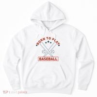 Born To Play Baseball Hoodie thumb 0