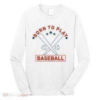 Born To Play Baseball Long Sleeve Shirt thumb 0