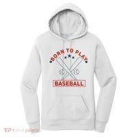Born To Play Baseball Women's Hoodie thumb 0