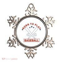 Born To Play Baseball Ornament thumb 0