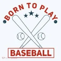 Born To Play Baseball Women's T-Shirt thumb 6
