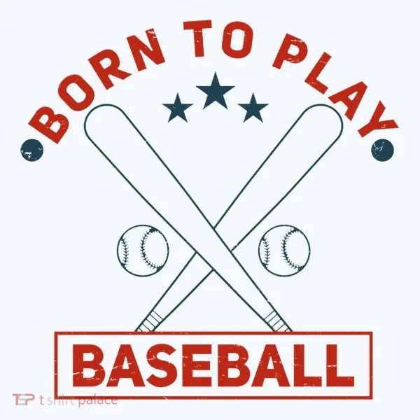 Born To Play Baseball Women's T-Shirt