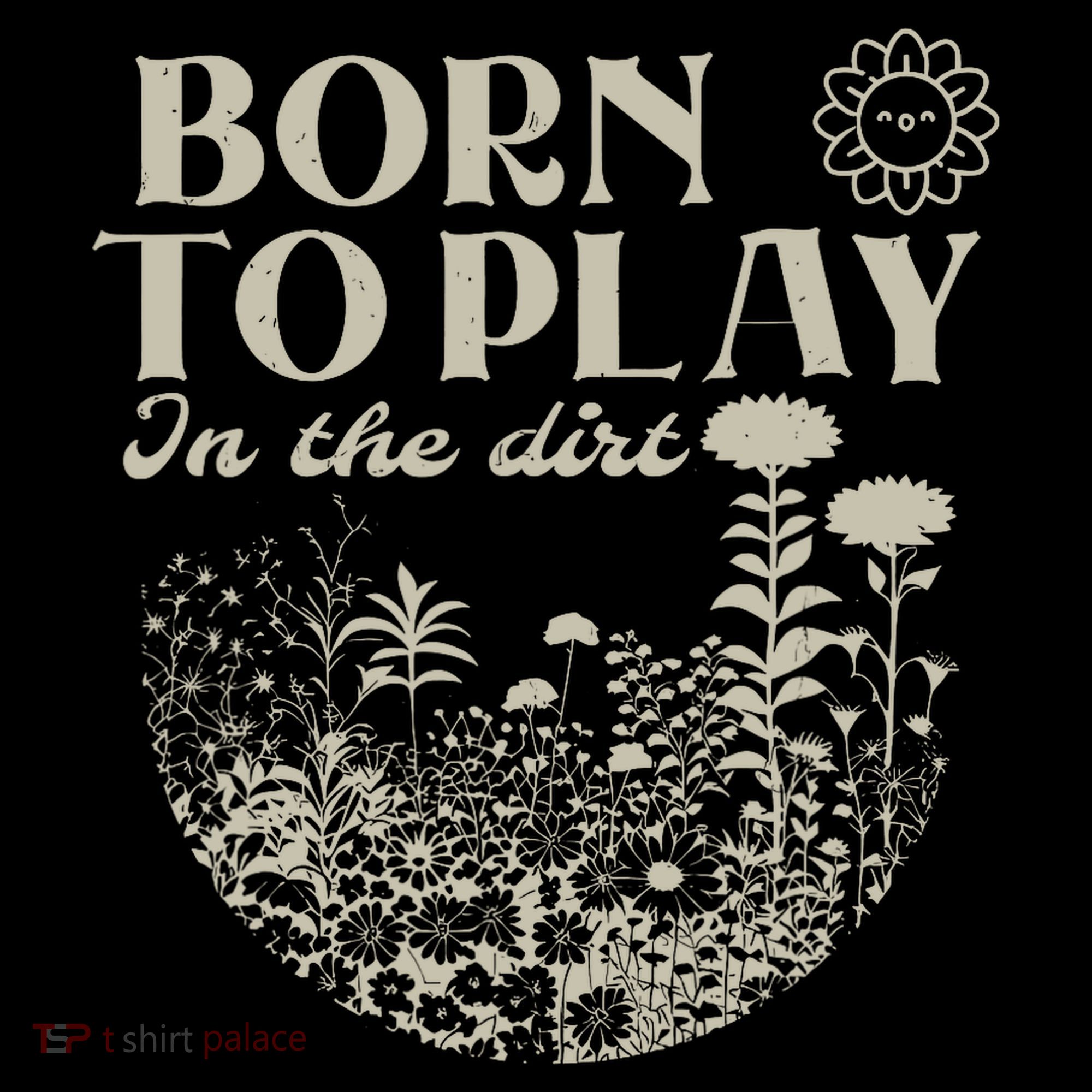 born to play in the dirt  Apron