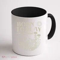 born to play in the dirt  Coffee Mug thumb 1