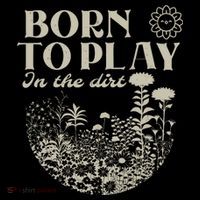 born to play in the dirt  Women's Hoodie thumb 2