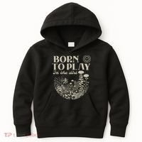 born to play in the dirt  Kids Hoodie thumb 0