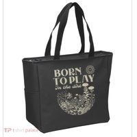 born to play in the dirt  Tote Bag thumb 2
