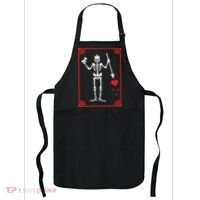 Blackbeard The Pirate Battle Flag Jolly Roger Military Army Apron thumb 0