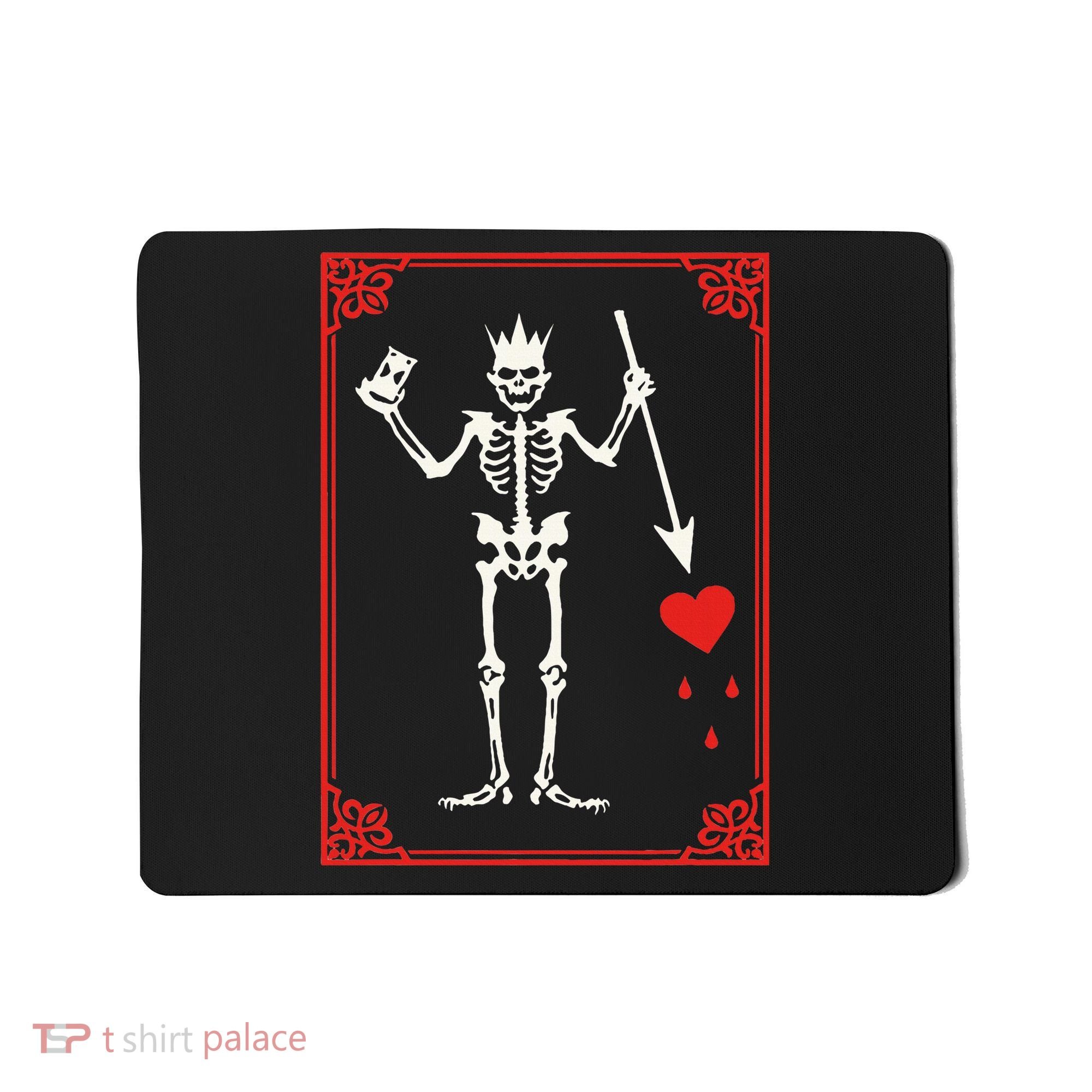Blackbeard The Pirate Battle Flag Jolly Roger Military Army Mousepad