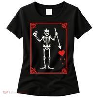 Blackbeard The Pirate Battle Flag Jolly Roger Military Army Women's T-Shirt thumb 0