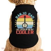 Banjo Teacher Player Dad For Bluegrass Guitarist Musician Doggie Tank thumb 0