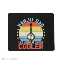 Banjo Teacher Player Dad For Bluegrass Guitarist Musician Mousepad thumb 0