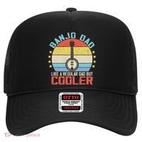 Banjo Teacher Player Dad For Bluegrass Guitarist Musician Hat thumb 0