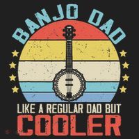 Banjo Teacher Player Dad For Bluegrass Guitarist Musician Hat thumb 2