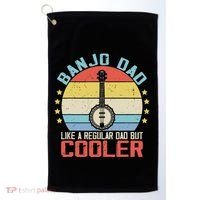 Banjo Teacher Player Dad For Bluegrass Guitarist Musician Golf Towel thumb 0