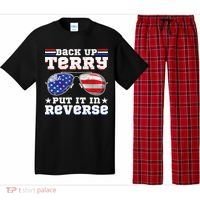 Backup Terry Put It In Reverse Funny 4th Of July Patriotic Meaningful Gift Pajama Set thumb 0