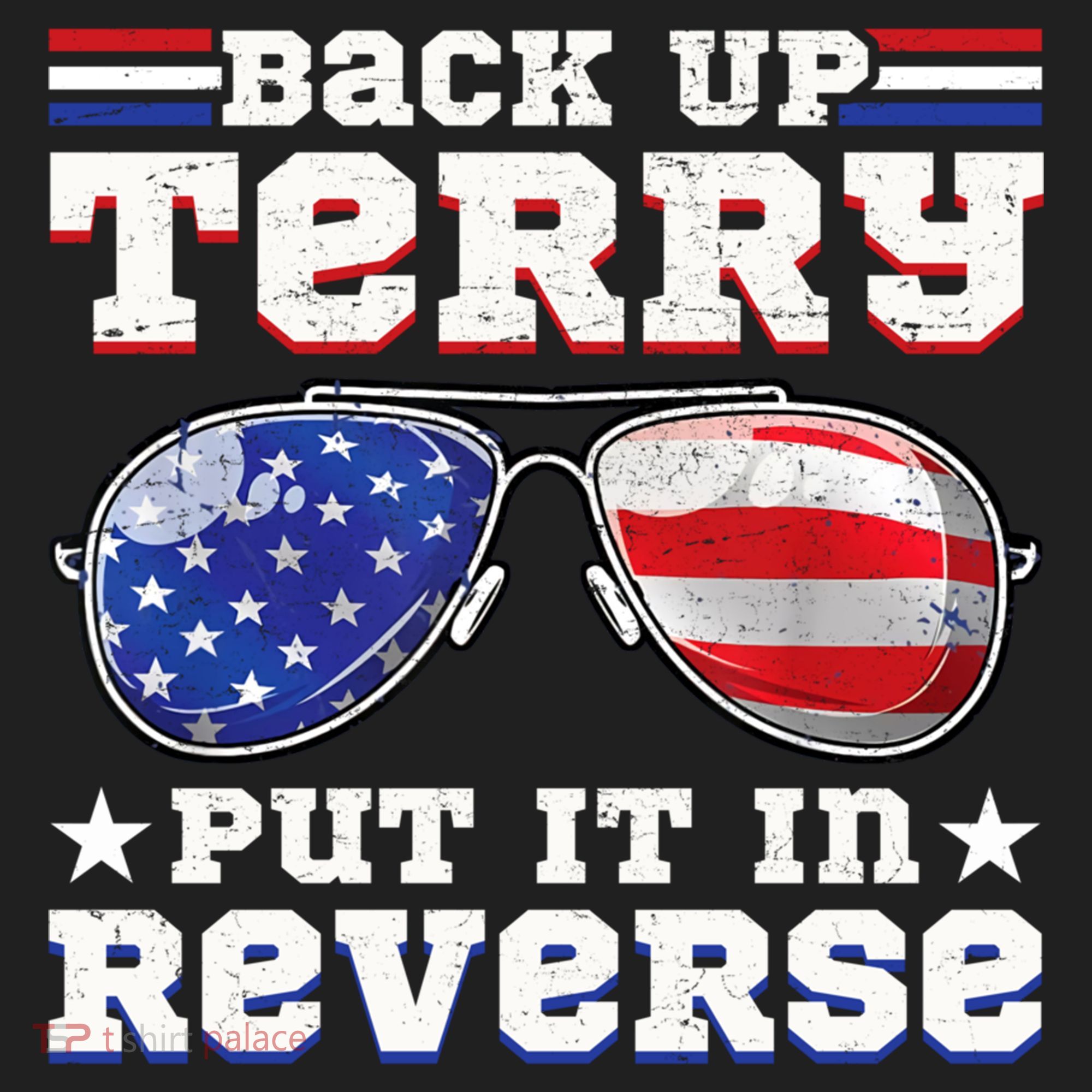 Backup Terry Put It In Reverse Funny 4th Of July Patriotic Meaningful Gift Hat