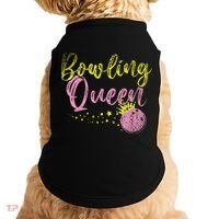 Bowling Team Queen Gift Bowling Doggie Tank thumb 0