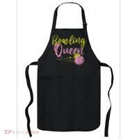 Bowling Team Queen Gift Bowling Apron thumb 0
