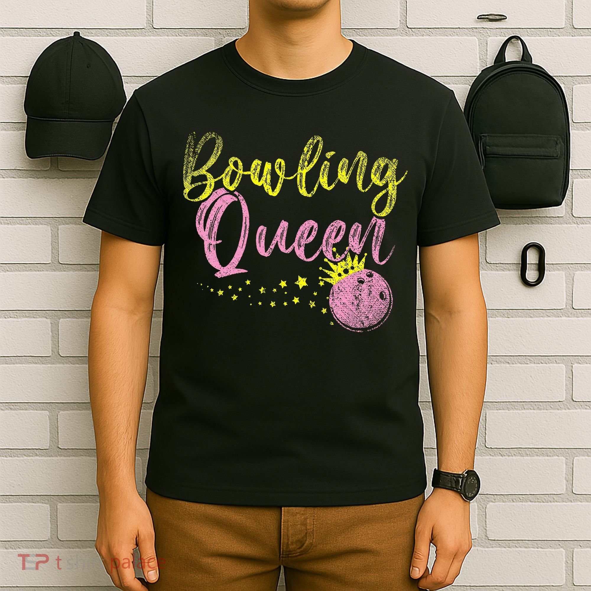 Bowling Team Queen Gift Bowling T-Shirt