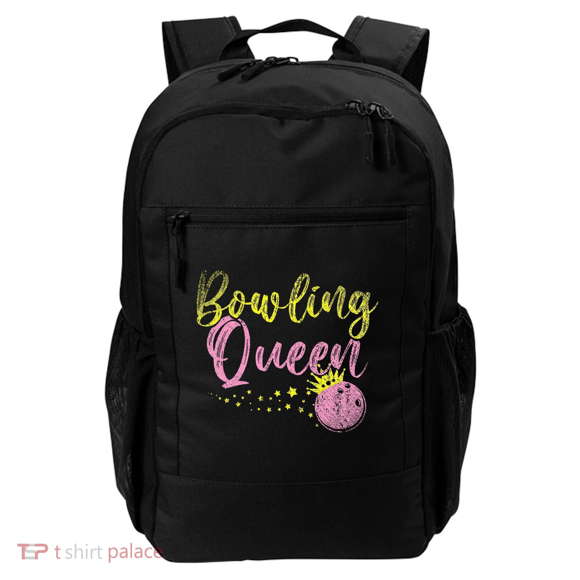 Bowling Team Queen Gift Bowling Backpack