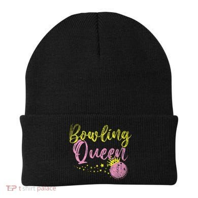 Bowling Team Queen Gift Bowling Beanie