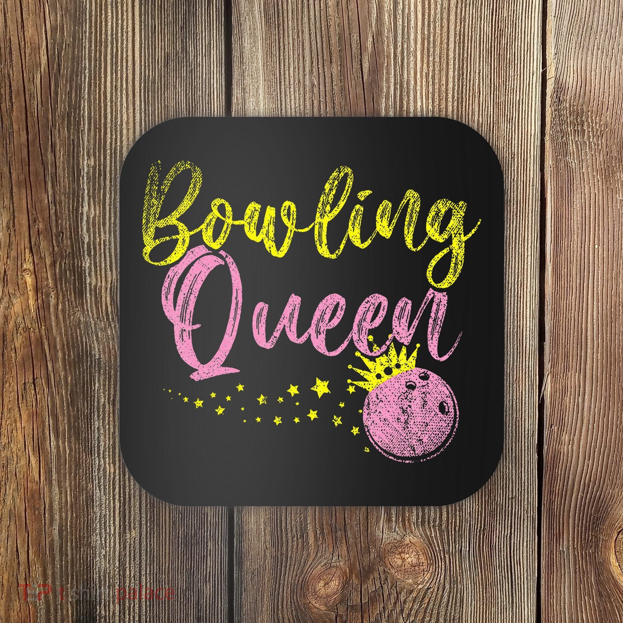 Bowling Team Queen Gift Bowling Coaster