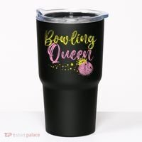Bowling Team Queen Gift Bowling Tumbler thumb 0