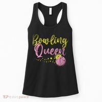 Bowling Team Queen Gift Bowling Women's Tank Top thumb 0