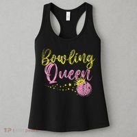 Bowling Team Queen Gift Bowling Women's Tank Top thumb 3