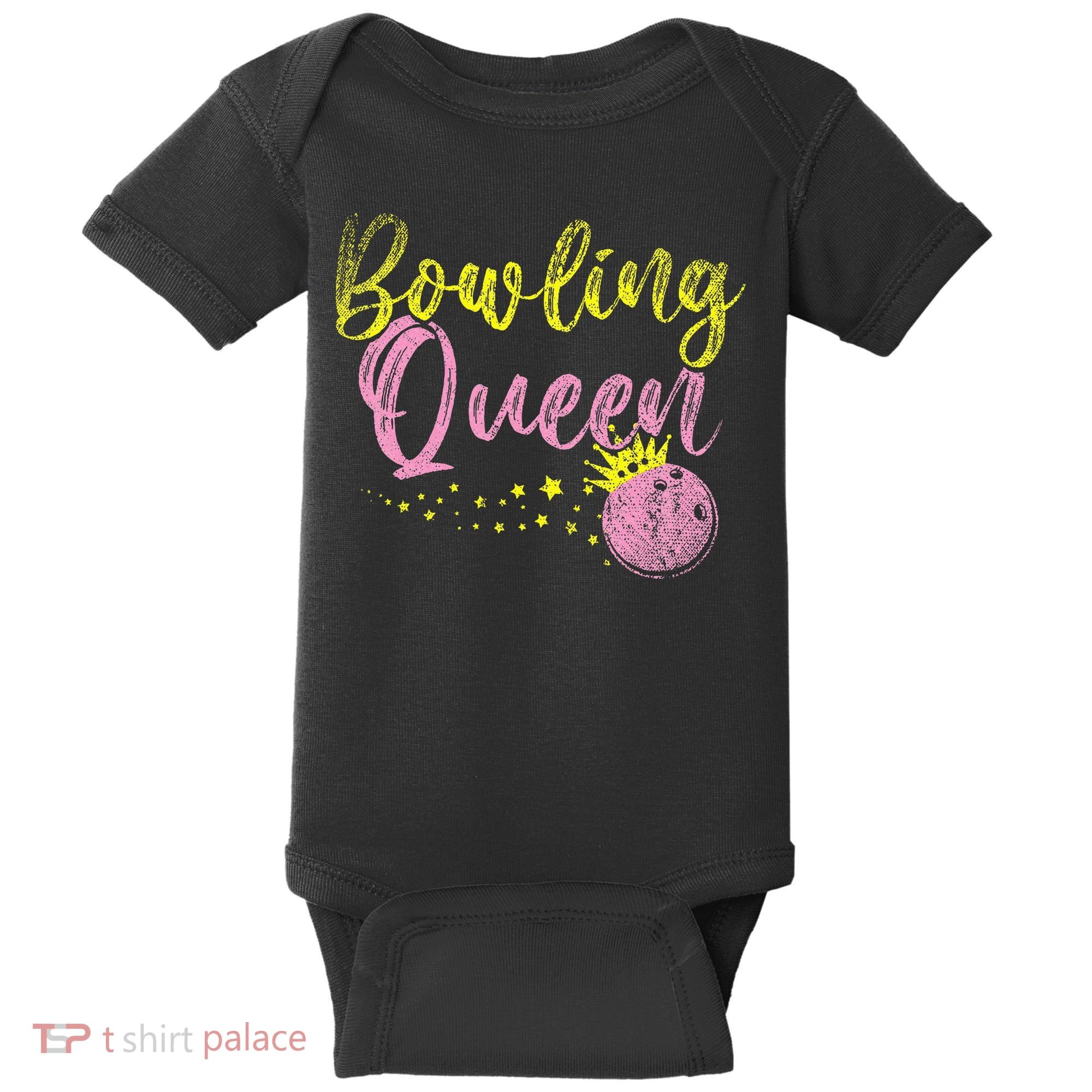 Bowling Team Queen Gift Bowling Baby Bodysuit