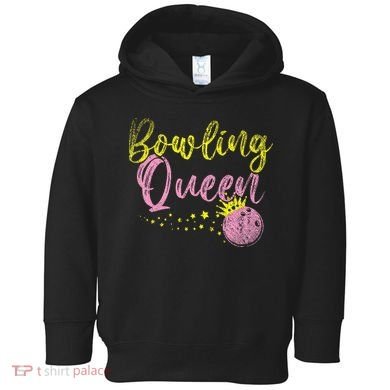 Bowling Team Queen Gift Bowling Toddler Hoodie