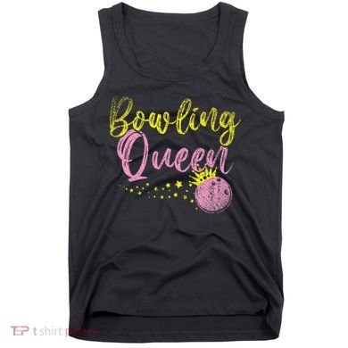 Bowling Team Queen Gift Bowling Tank Top