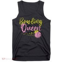 Bowling Team Queen Gift Bowling Tank Top thumb 0