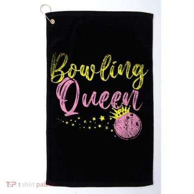 Bowling Team Queen Gift Bowling Golf Towel