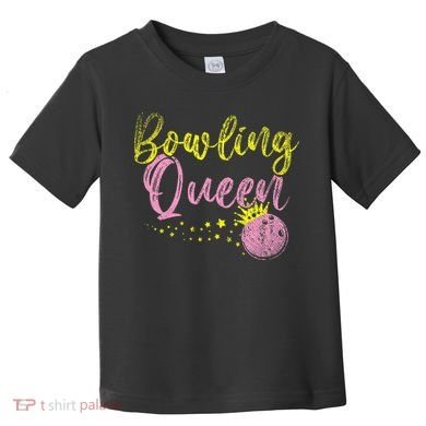 Bowling Team Queen Gift Bowling Toddler T-Shirt