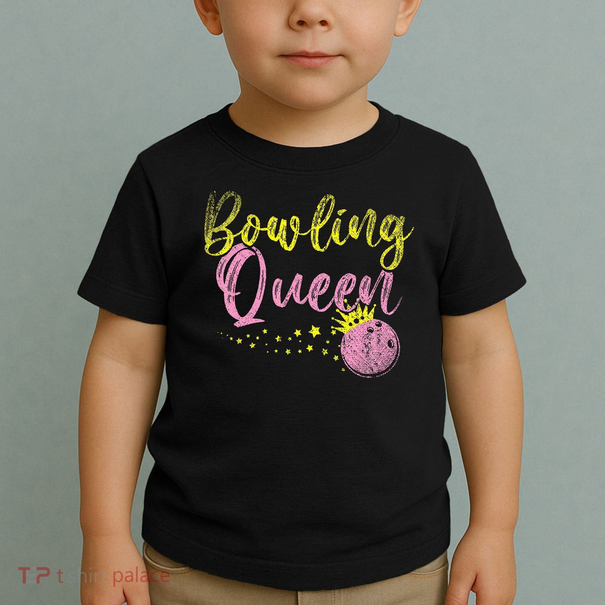 Bowling Team Queen Gift Bowling Toddler T-Shirt