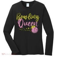 Bowling Team Queen Gift Bowling Women's Long Sleeve Shirt thumb 0