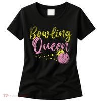 Bowling Team Queen Gift Bowling Women's T-Shirt thumb 0