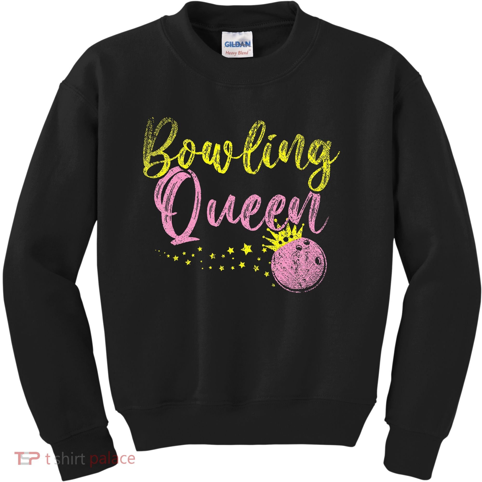 Bowling Team Queen Gift Bowling Kids Sweatshirt