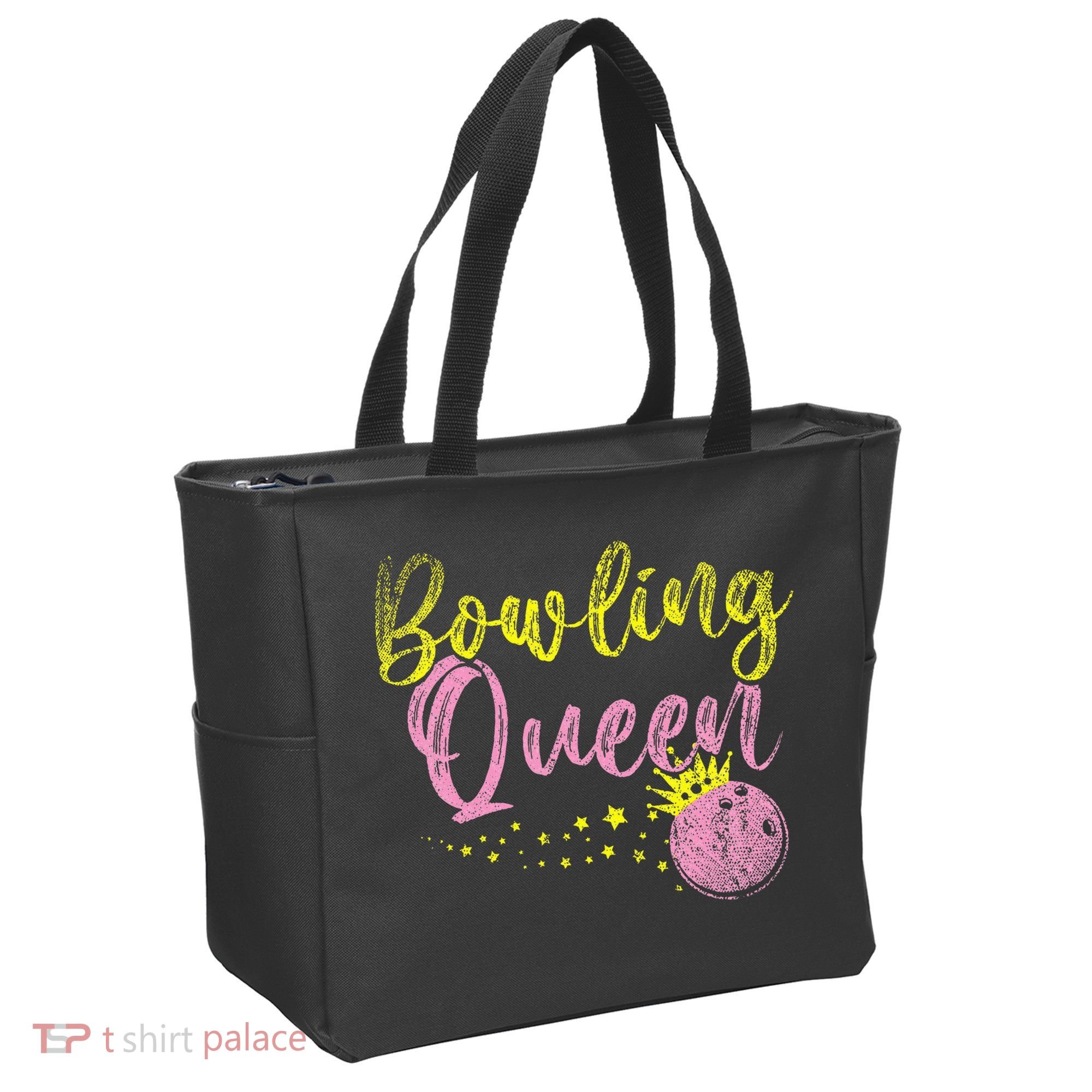 Bowling Team Queen Gift Bowling Tote Bag