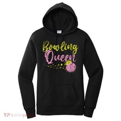 Bowling Team Queen Women Gift Bowling Women's Hoodie