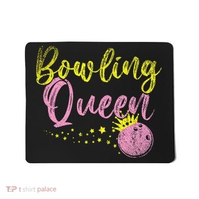 Bowling Team Queen Women Gift Bowling Mousepad