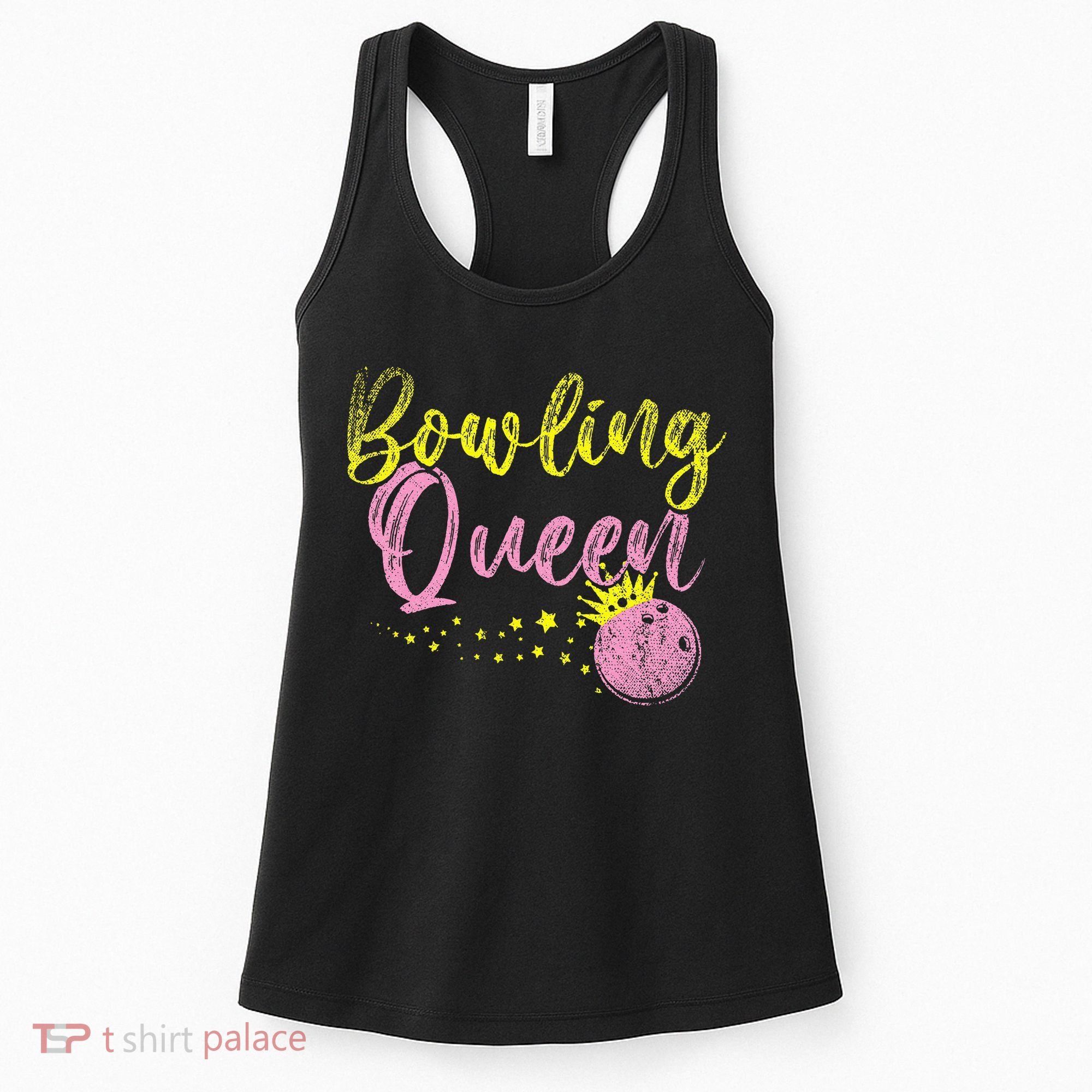 Bowling Team Queen Women Gift Bowling Women's Tank Top