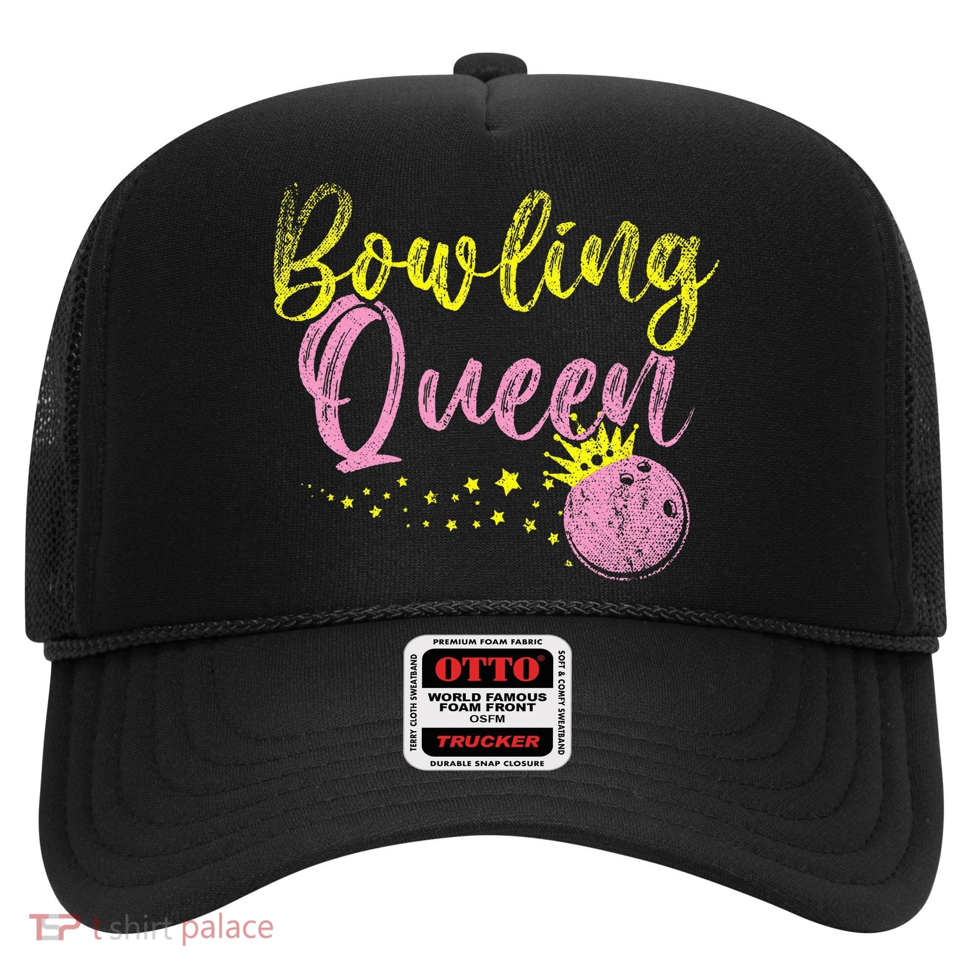 Bowling Team Queen Women Gift Bowling Hat