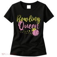 Bowling Team Queen Women Gift Bowling Women's T-Shirt thumb 0