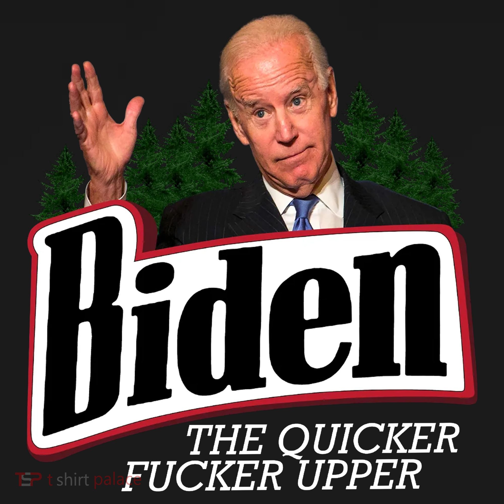 Biden The Quicker Fucker Upper Doggie Tank